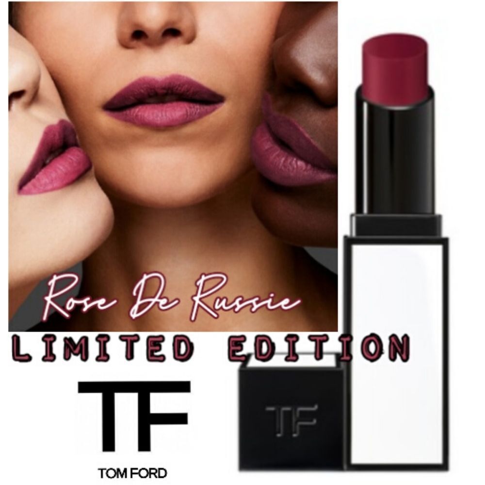 Tom Ford Limited Edition Rose De Russie Satin Lipstick (Cool Toned Berry)